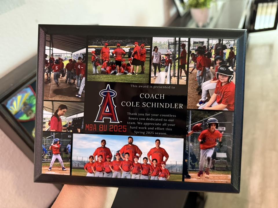 Custom 7x9 Photo Plaque – Perfect for Awards, Appreciation & Special Memories