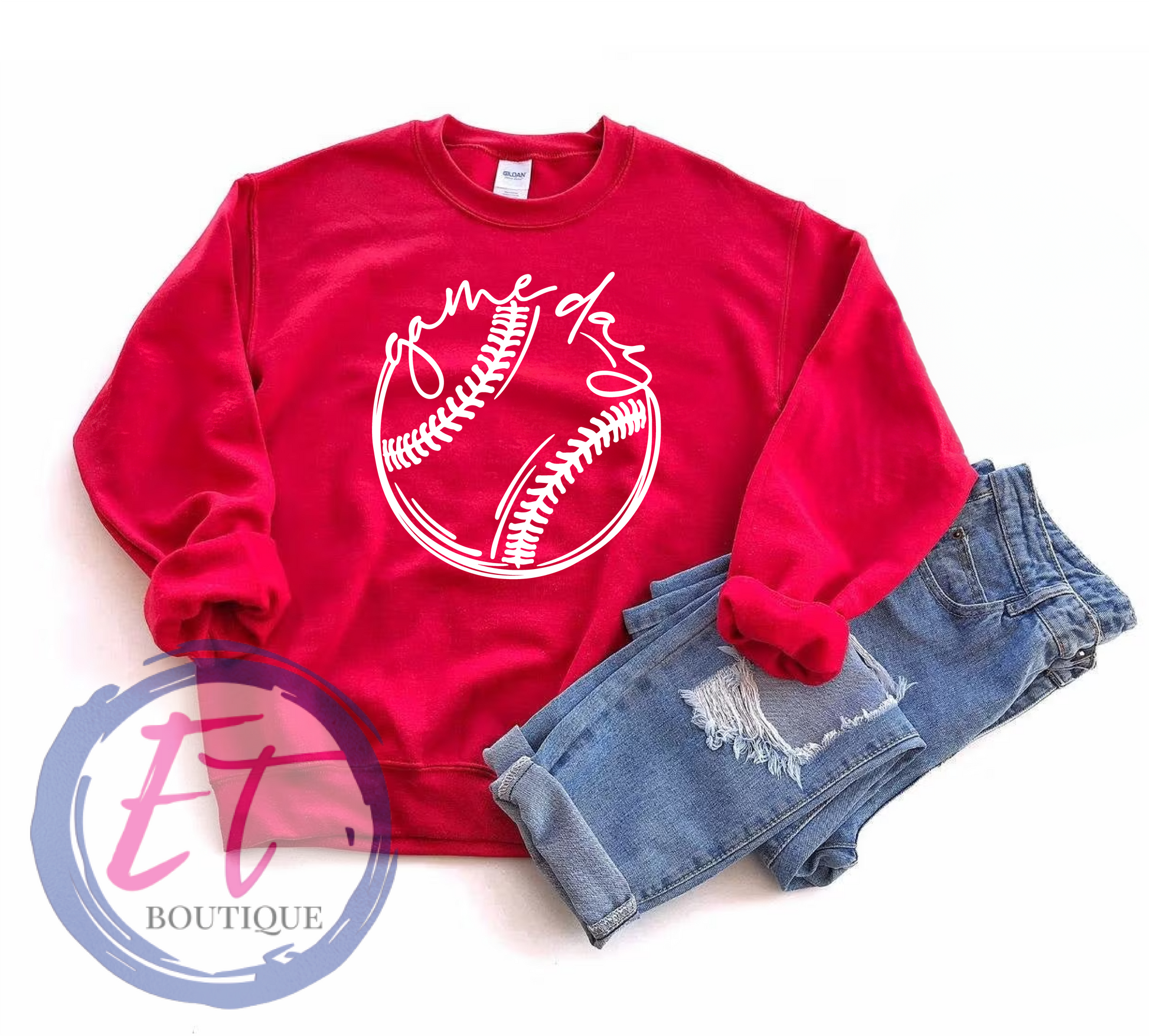 Game Day Baseball Shirt or Sweatshirt - Endlessly Trendy Boutique