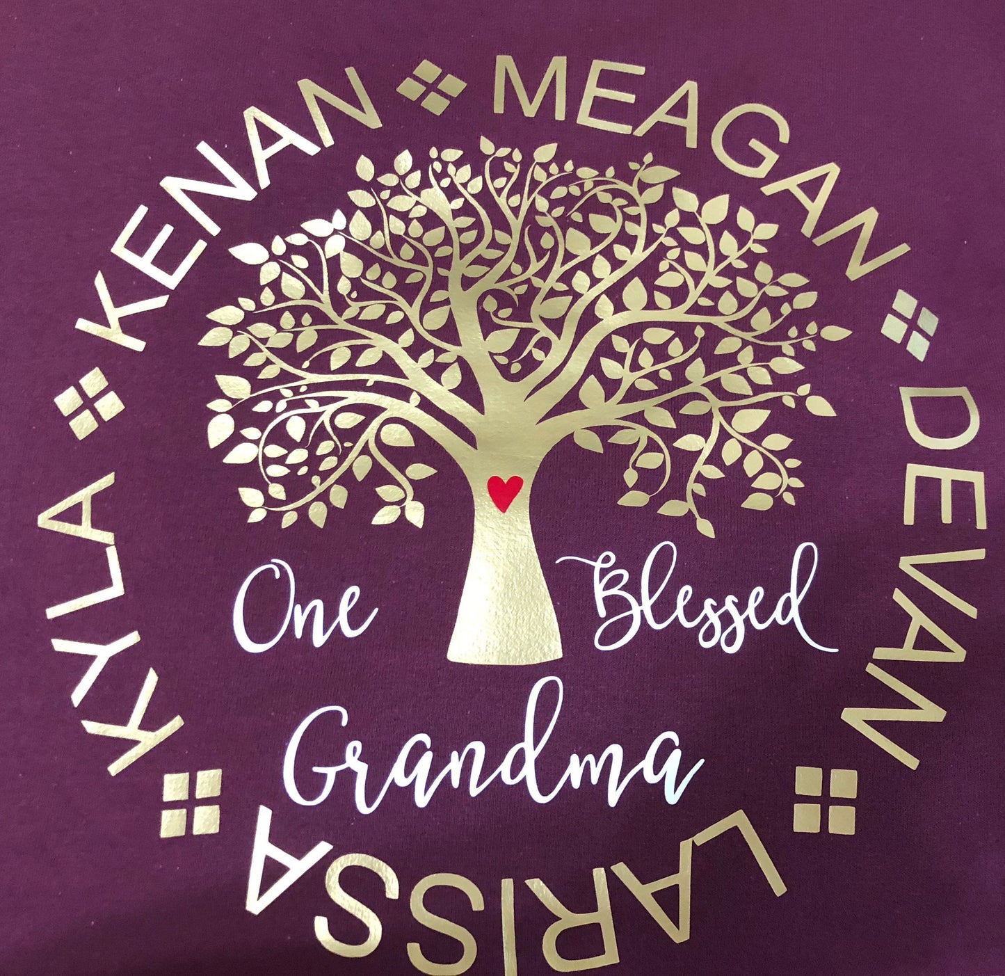 One Blessed Grandmother Tee or Sweater - - Endlessly Trendy Boutique